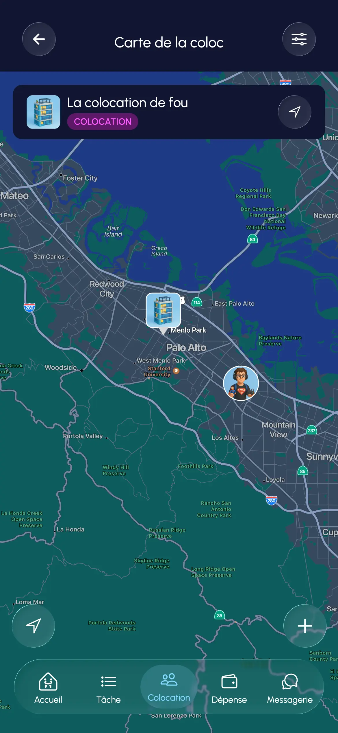 Page map - Application Homebro